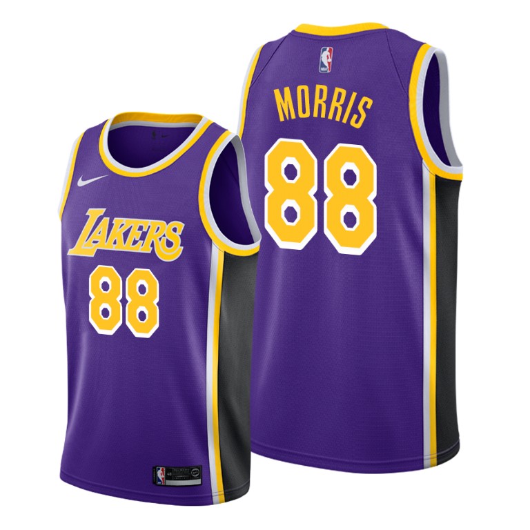 Men's Los Angeles Lakers Markieff Morris #88 NBA 2019-20 Statement Edition Purple Basketball Jersey RAJ2283AC